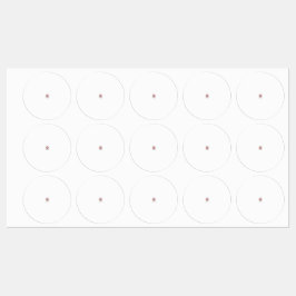 Floral Butterfly Mandala | Lila Boho Art Design Etiketten