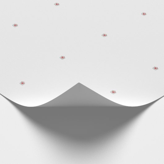 Floral Butterfly Mandala | Lila Boho Art Design Geschenkpapier (Ecke)