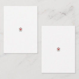 Floral Butterfly Mandala | Lila Boho Art Design Mitteilungskarte