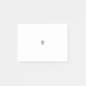 Floral Butterfly Mandala | Lila Boho Art Design Post-it Klebezettel (Vorderseite)