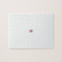 Floral Butterfly Mandala | Lila Boho Art Design Puzzle