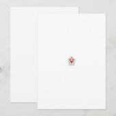 Floral Butterfly Mandala | Lila Boho Art Design Save The Date (Vorne/Hinten)