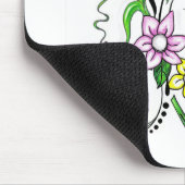 Floral Butterfly Mousepad (Ecke)