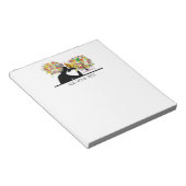 Floral Butterfly Notizblock (angewinkelt)