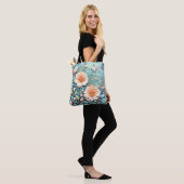 Floral Butterfly Pastell Art Tasche (Am Model)