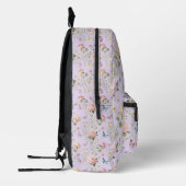 Floral Butterfly-Rucksack mit Peonys Bedruckter Rucksack (Links)
