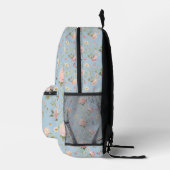 Floral Butterfly-Rucksack mit Peonys Bedruckter Rucksack (Rechts)