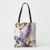 Floral Butterfly Tasche (Vorderseite)