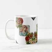 Floral Butterfly Viktorianische Tasse (Links)