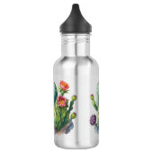 Floral Cactus Stainless Steel Water Bottles Edelstahlflasche (Links)