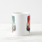Floral Canada Day | Cute Canadian Flag Kaffeetasse (Mittel)