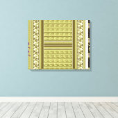 Floral Canvas Prints | Wallfahrtskirche Madonna de Leinwanddruck (Insitu (Holzboden))