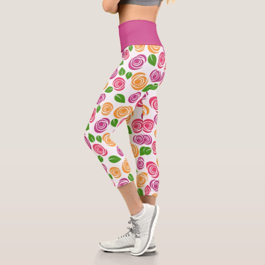 floral capri leggings (Links)
