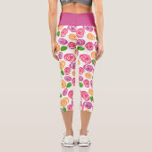 floral capri leggings (Rückseite)