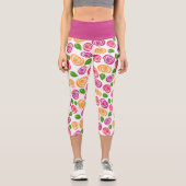 floral capri leggings (Vorderseite)