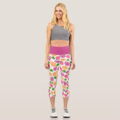 floral capri leggings (Vorderseite)