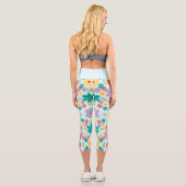 floral capri leggings (Rückseite)