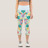 floral capri leggings (Vorderseite)