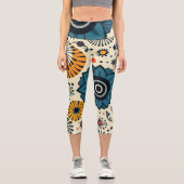 floral capri leggings (Vorderseite)