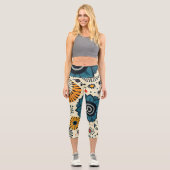 floral capri leggings (Vorderseite)