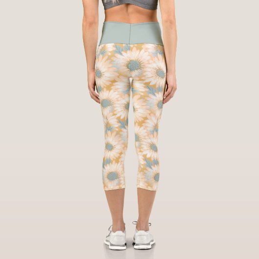 floral capri leggings (Rückseite)