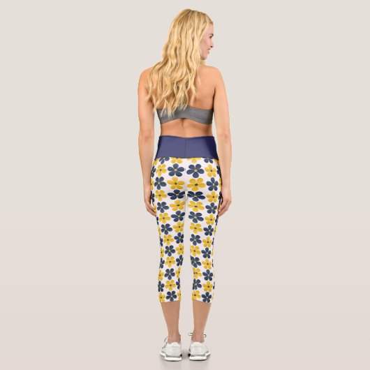 floral capri leggings (Rückseite)