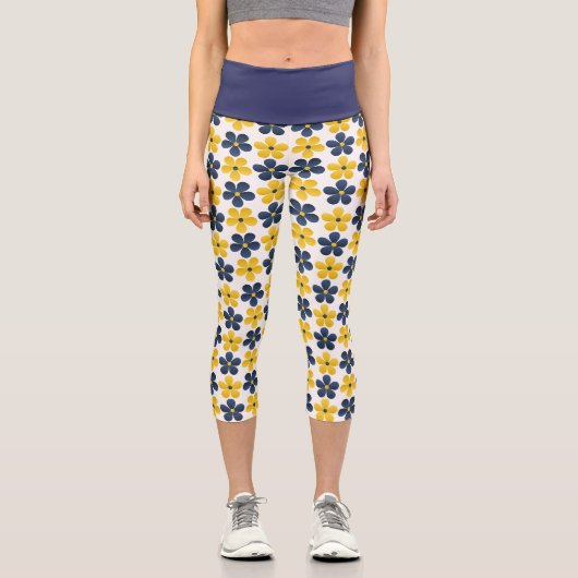 floral capri leggings (Vorderseite)