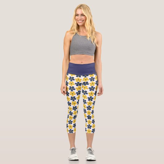 floral capri leggings (Vorderseite)
