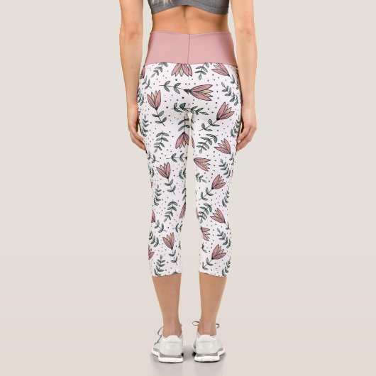 floral capri leggings (Rückseite)