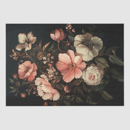 Floral Cascade Decoupage Seidenpapier (Vorderseite)