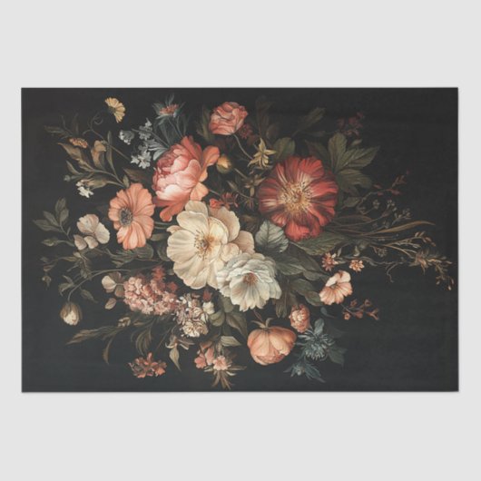 Floral Cascade Decoupage Seidenpapier (Vorderseite)