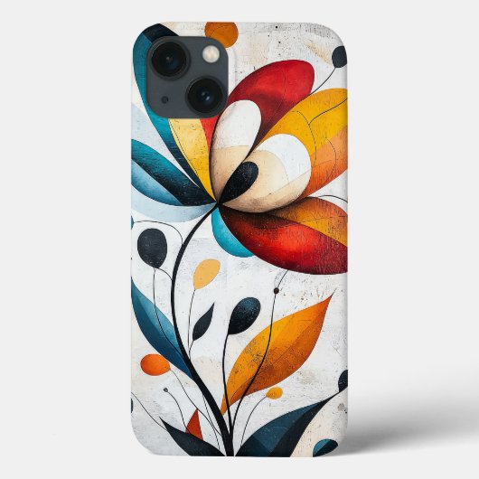floral Case-Mate iPhone hülle (Rückseite)