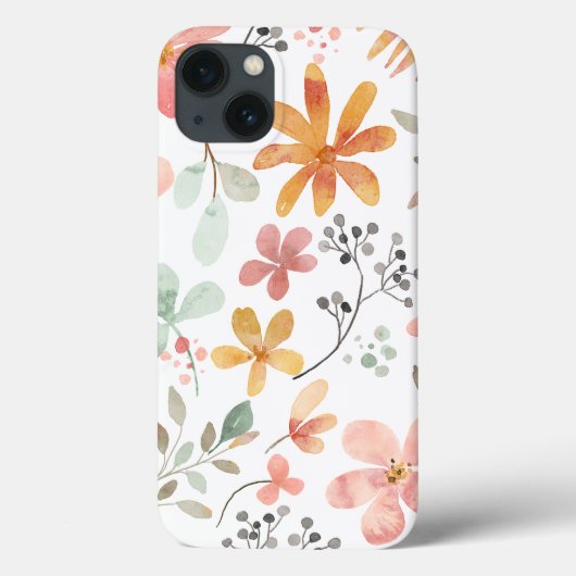 floral Case-Mate iPhone hülle (Rückseite)