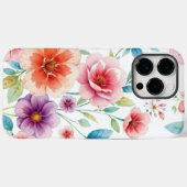 floral Case-Mate iPhone hülle (Rückseite (Horizontal))