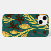 Floral Case-Mate iPhone Hülle (Rückseite (Horizontal))