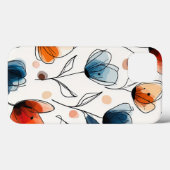 floral Case-Mate iPhone hülle (Rückseite (Horizontal))