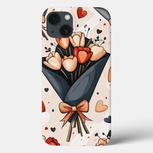 floral Case-Mate iPhone hülle (Rückseite)