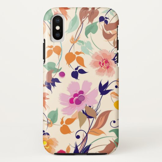 floral Case-Mate iPhone hülle (Rückseite)