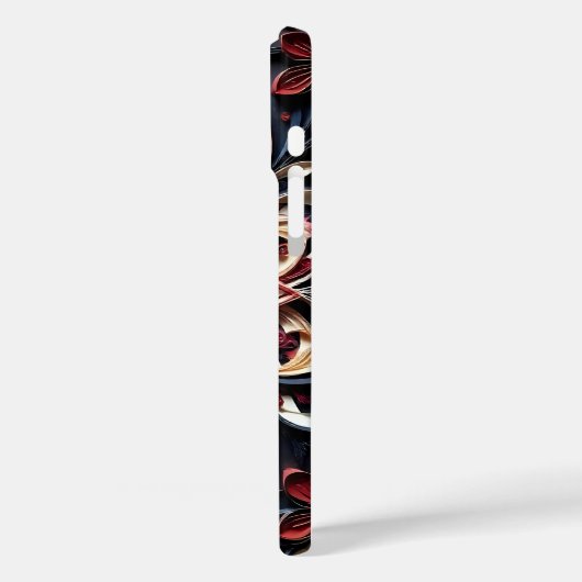 Floral Case-Mate iPhone hülle (Rückseite / Links)