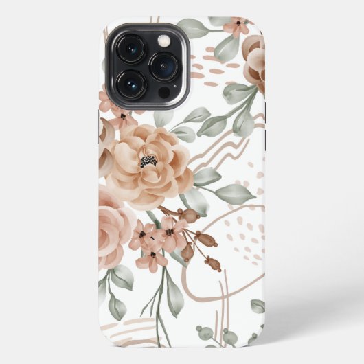 Floral Case-Mate iPhone-Hülle iPhone Hülle (Rückseite)