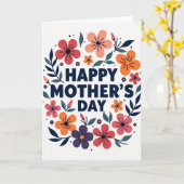 Floral Celebration Card Karte (Gelbe Blume)