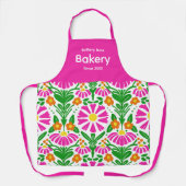 Floral Charm Custom Schürze (Vorderseite)