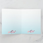 Floral Cherry Blossom Happy Mother Day Karte (Innenseite)