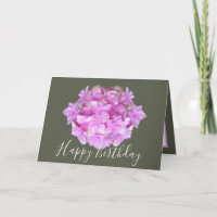 Floral Chic Bouquet Pink Hydrangea Floral Geburtst