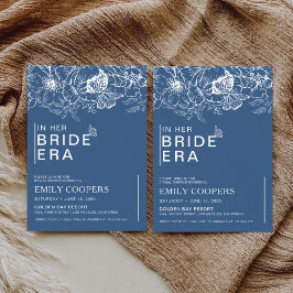 Floral Chinoiserie Bridal Dusche Einladung