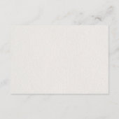 Floral Chinoiserie Hochzeitsempfang Einladung (Rückseite)