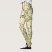 Floral Chrysanthemum Pattern (von William Morris) Leggings (Links)
