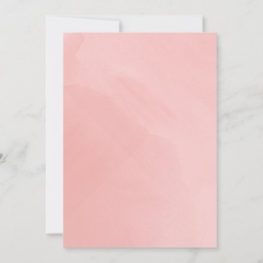 Floral Citrus | Fun Summer Cocktail Party Geburtst Einladung (Rückseite)