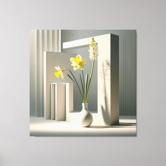 Floral Clarity Leinwanddruck (Vorderseite)