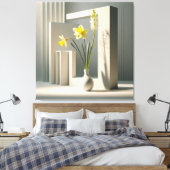 Floral Clarity Leinwanddruck (Insitu (Schlafzimmer))